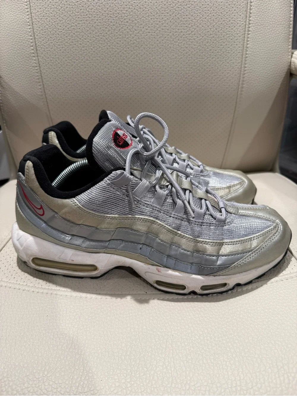 Size 12 - Nike Men’s Air Max 95 “Silver Bullet” 2016 918359-001